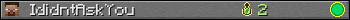 IdidntAskYou userbar 350x20