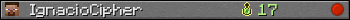 IgnacioCipher userbar 350x20