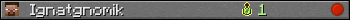 Ignatgnomik userbar 350x20