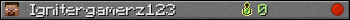 Ignitergamerz123 userbar 350x20