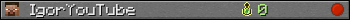 IgorYouTube userbar 350x20