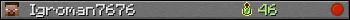 Igroman7676 userbar 350x20