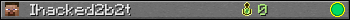 Ihacked2b2t userbar 350x20