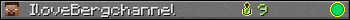 IloveBergchannel userbar 350x20