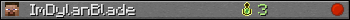 ImDylanBlade userbar 350x20