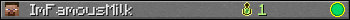 ImFamousMilk userbar 350x20