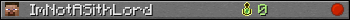 ImNotASithLord userbar 350x20