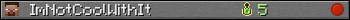 ImNotCoolWithIt userbar 350x20