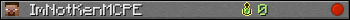 ImNotKenMCPE userbar 350x20