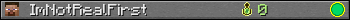 ImNotRealFirst userbar 350x20