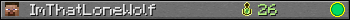 ImThatLoneWolf userbar 350x20