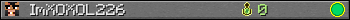 ImXOXOL226 userbar 350x20