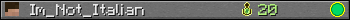 Im_Not_Italian userbar 350x20