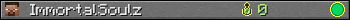 ImmortalSoulz userbar 350x20