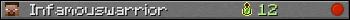 Infamouswarrior userbar 350x20