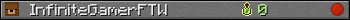 InfiniteGamerFTW userbar 350x20