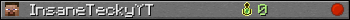 InsaneTeckyYT userbar 350x20