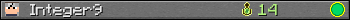 Юзербар 350x20 для Integer9