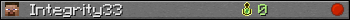 Integrity33 userbar 350x20