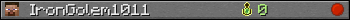 IronGolem1011 userbar 350x20