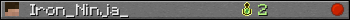 Iron_Ninja_ userbar 350x20