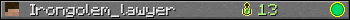 Irongolem_lawyer userbar 350x20