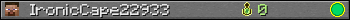 IronicCape22933 userbar 350x20