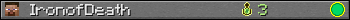 IronofDeath userbar 350x20