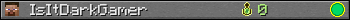 IsItDarkGamer userbar 350x20