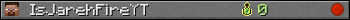 IsJarehFireYT userbar 350x20