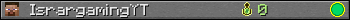 IsrargamingYT userbar 350x20