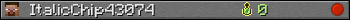 ItalicChip43074 userbar 350x20