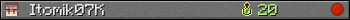 Itomik07K userbar 350x20