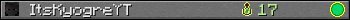 ItsKyogreYT userbar 350x20