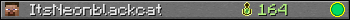 ItsNeonblackcat userbar 350x20