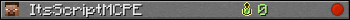 ItsScriptMCPE userbar 350x20