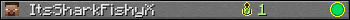 ItsSharkFishyX userbar 350x20