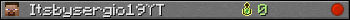 Itsbysergio19YT userbar 350x20