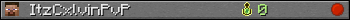 ItzCxlvinPvP userbar 350x20