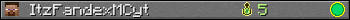 ItzFandexMCyt userbar 350x20