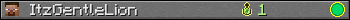 ItzGentleLion userbar 350x20