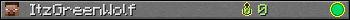 ItzGreenWolf userbar 350x20