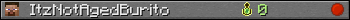 ItzNotAgedBurito userbar 350x20