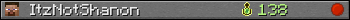 ItzNotShanon userbar 350x20