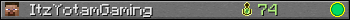 ItzYotamGaming userbar 350x20