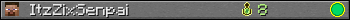 ItzZixSenpai userbar 350x20