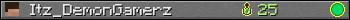 Itz_DemonGamerz userbar 350x20