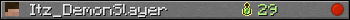 Itz_DemonSlayer userbar 350x20