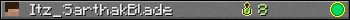 Itz_SarthakBlade userbar 350x20