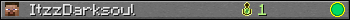 ItzzDarksoul userbar 350x20